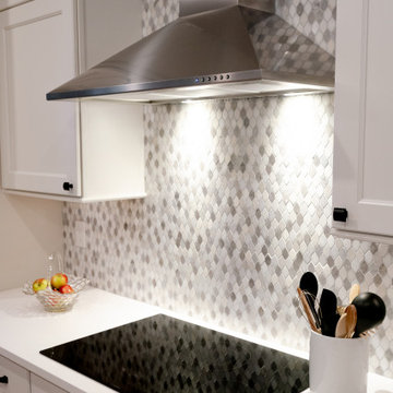 Sleek cooktop