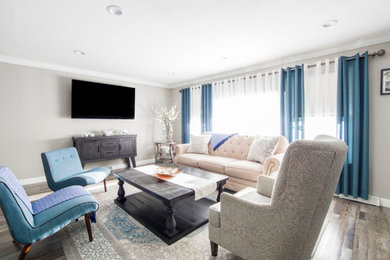 Example of a living room design in New York