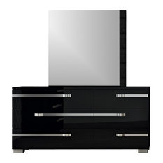 High Gloss Black Lacquer Solid Wood Tall Armoire Dressers Houzz