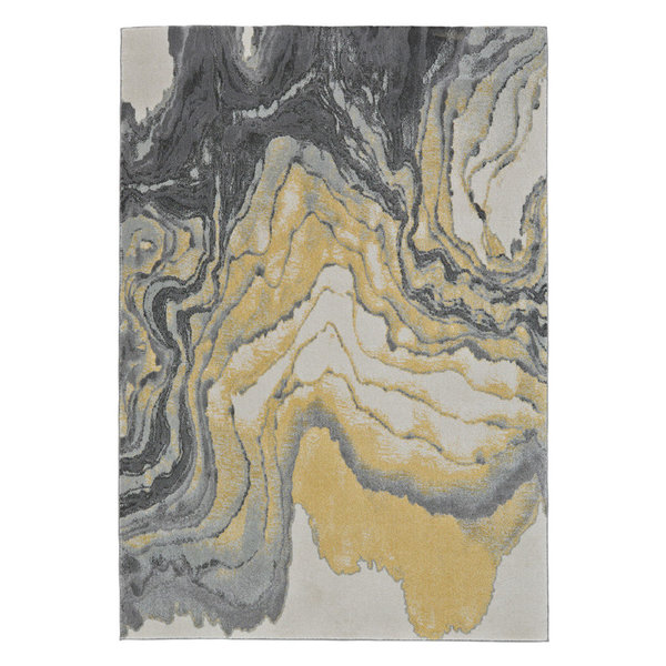 Weave & Wander Milania Rug, Slate, 8'x11'