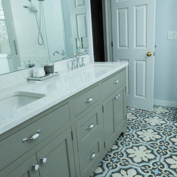 Sunny and Serene Master Bathroom