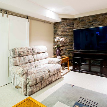 Stairway, Basement & Laundry Room Renovation