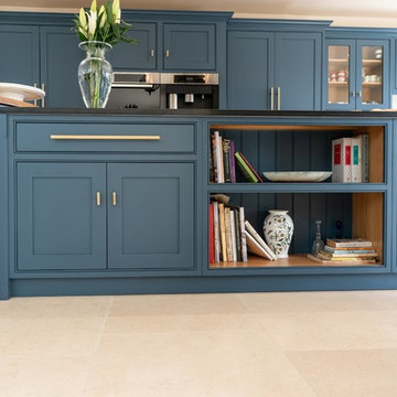 Luxury Blue Classic Shaker Kitchen