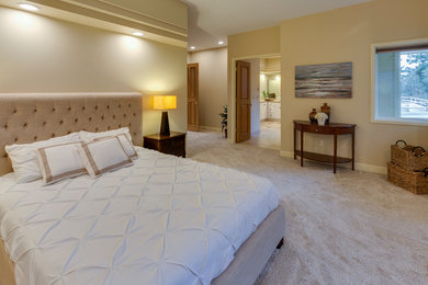 Inspiration for a transitional bedroom remodel in Seattle