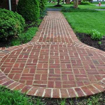 Brick walkway