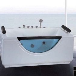 FontanaShowers Surf Hydromassage Bathtub - Bathtubs