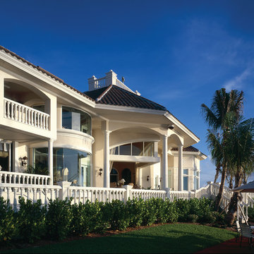 Sater Design Collection's 6921 "Milano" Home Plan