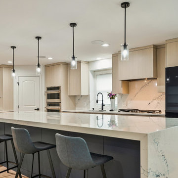 Cook Street - Heather Cream Contemporary Kitchen