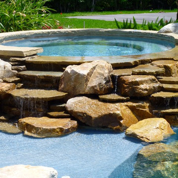 Pool Waterfall Miami