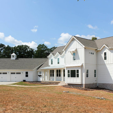 Architectural Designs Farmhouse Plan 62544DJ Client-Built in North Carolina
