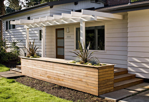 Front Porch with Arbor/Trellis