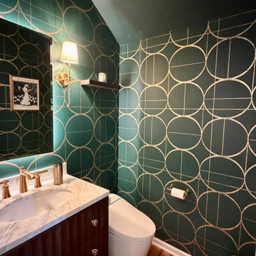 Glamourous Powder Room