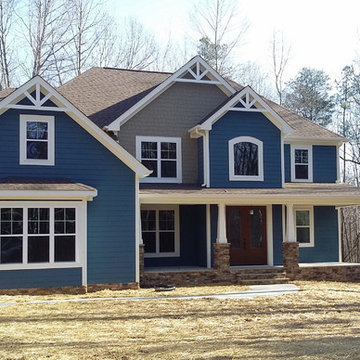 The Arcadia - First floor guest suite custom home