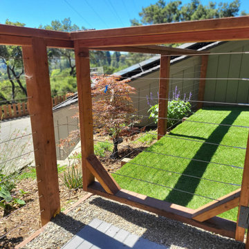 Shadow Creek Ln, Orinda | Landscaping & Fence Build