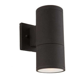 Art Craft Lighting - Artcraft AC8003BK Nuevo Outdoor Lighting - Outdoor Wall Lights And Sconces