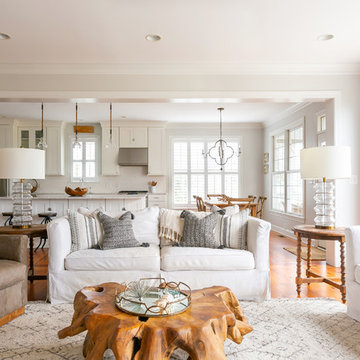 Mt. Pleasant Living Room, Kitchen & Patio Makover