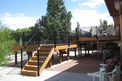 Inspiration for a timeless deck remodel in Denver