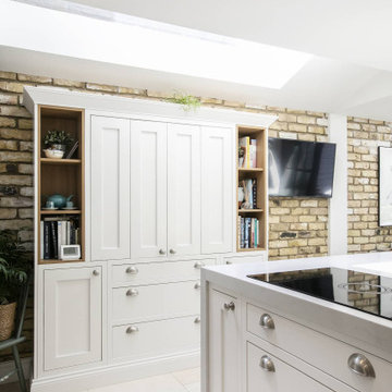 Chalk White Kitchen in London