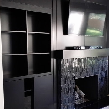 Modern Fireplace Wall