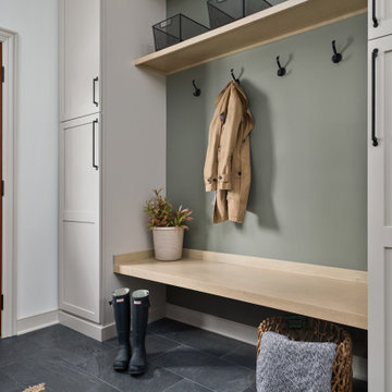 Inviting Laundry and Mudroom