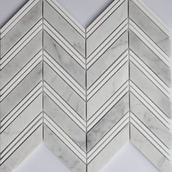 carrara-thassos chevron - Products