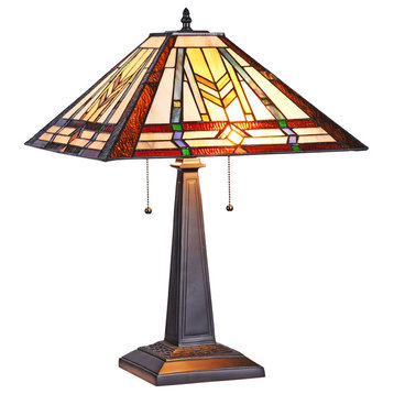 Tarben Victorian 2-Light Table Lamp 16"
