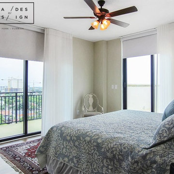 Coral Gables Luxury Penthouse- Luminette, Silhouette and Blackout Shades