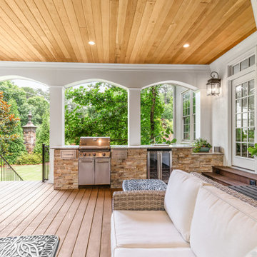 An Outdoor Room in Lush surroundings
