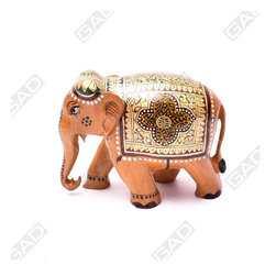 AZURE BULL TUSKER WOODEN - Decorative Objects And Figurines
