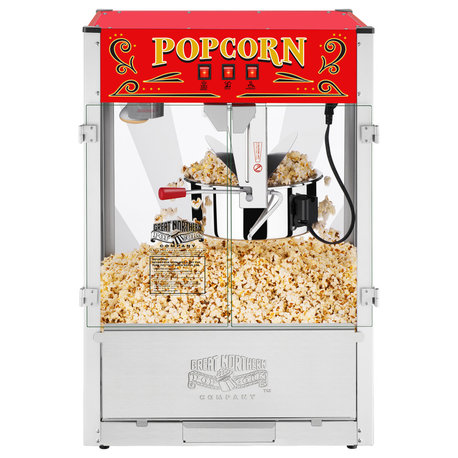 Midway Marvel Countertop Popcorn Machine 7 Gallon Popper 16oz Kettle