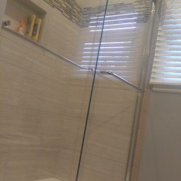 Re-Tiled Shower -- Orefield, PA