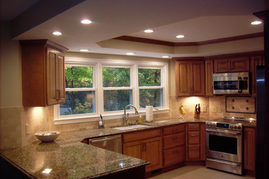 Example of a classic kitchen design in DC Metro