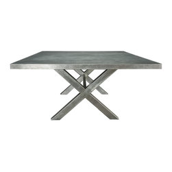 Sculpted Steel Dining Tables - Furniture