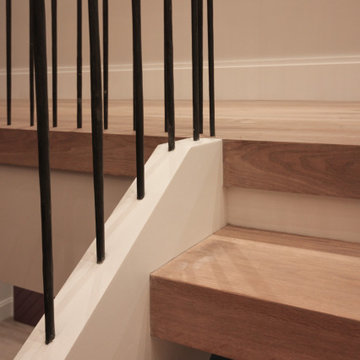 Project #81 | Modern Staircase with Integrated Seating