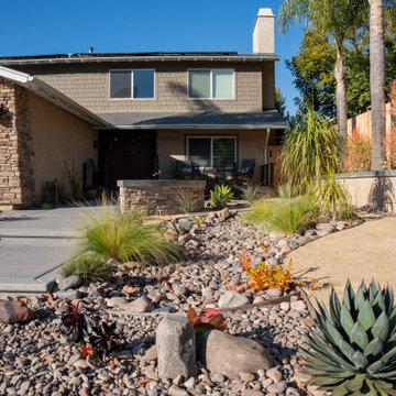 Modern Xeriscape & Hardscape Remodel