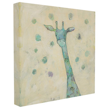 Stupell Ind. Giraffe Painterly Doodle Wall Art, 30" X 30", Canvas