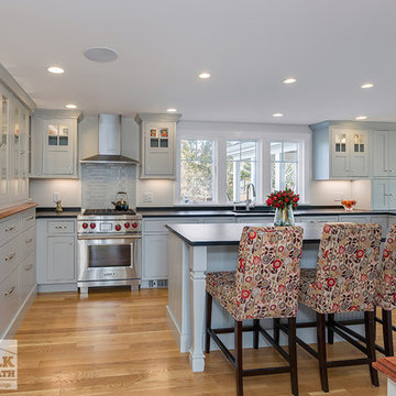 Showplace Inset Gray Kitchen