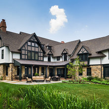 outside