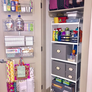 Utility Closet Before and After