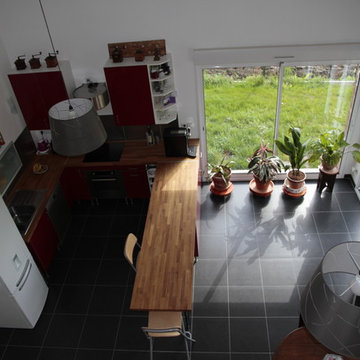 Une maison de brique dans le Nord-pas-de-calais