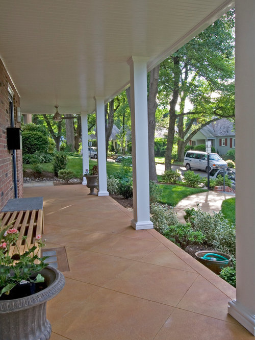 Contemporary Front Porch | Houzz