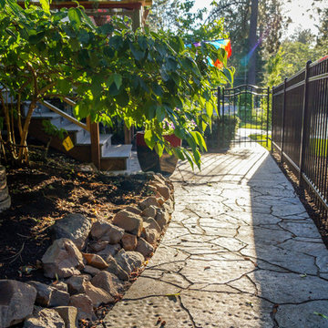 Mid-Century Backyard