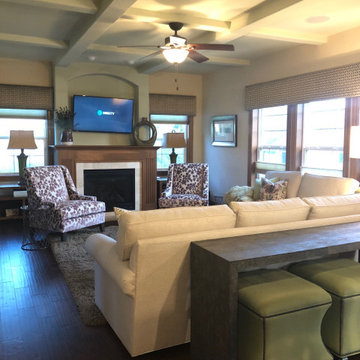 A lighter and brighter family room