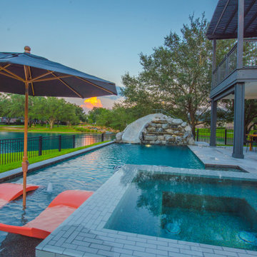 Modern Backyard Pool Makeover