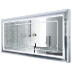 Contemporary Bathroom Mirrors by Krugg Reflections