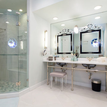 Aqua Verde Custom Marble