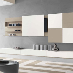 Modern Italian Wall Unit VV 3943 - Products