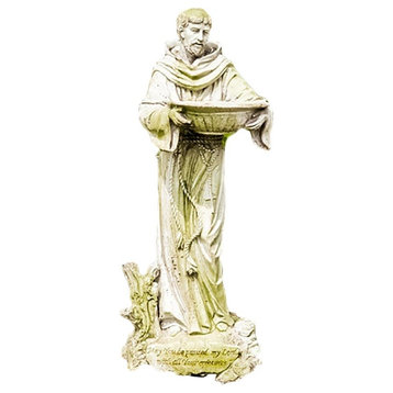 Saint Francis With Bowl, Garden Religious