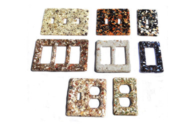 Switchplates from Recycled Seashells
