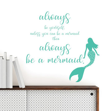 Mermaid Wall Quote